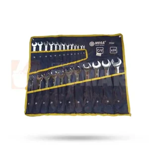 Zestaw kluczy oczkowo płaskich 6-32 mm 24 szt Nowy