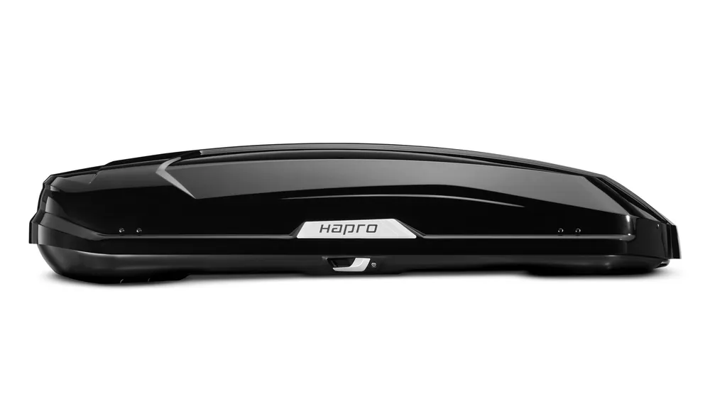 Bezpieczne zakupy Hapro Trivor 640 Box dachowy czarny połysk