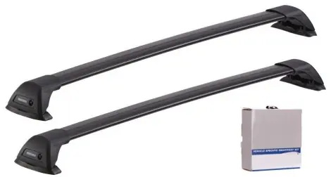 Bestseller Yakima FlushBar w wersji czarnej + KIT dopasowujący