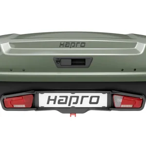 Hapro Boxer L 420 Sage Green - Box z platformą na hak oliwkowa zieleń Premium