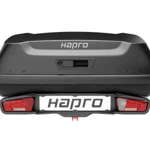 Dostępne od ręki Hapro Boxer M 340 Hexagon Black - Box z platformą na hak czarny matowy