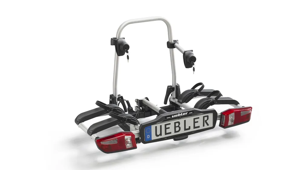 Bezpieczna płatność Uebler P22 S - bagażnik na hak, na 2 rowery