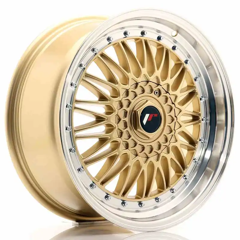 Cena promocyjna JR Wheels JR9 18x8 ET40 5x112/120 Gold w/Machined Lip