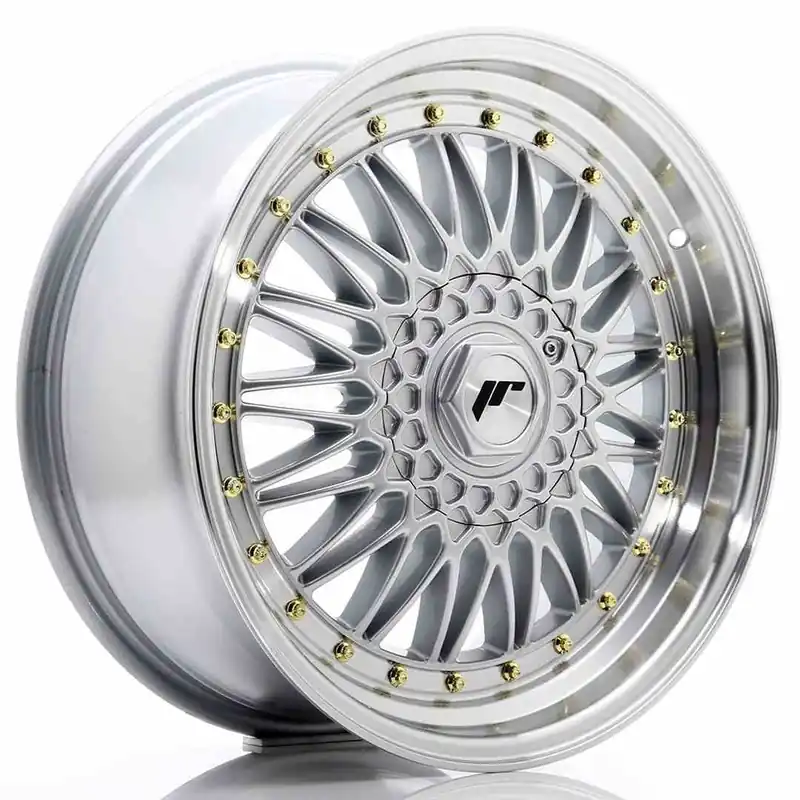 Do wyczerpania zapasów JR Wheels JR9 18x8 ET35 5x100/120 Silver w/Machined Lip