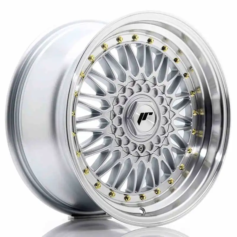 Dostępne od ręki JR Wheels JR9 17x8,5 ET20 4x100/108 Silver w/Machined Lip