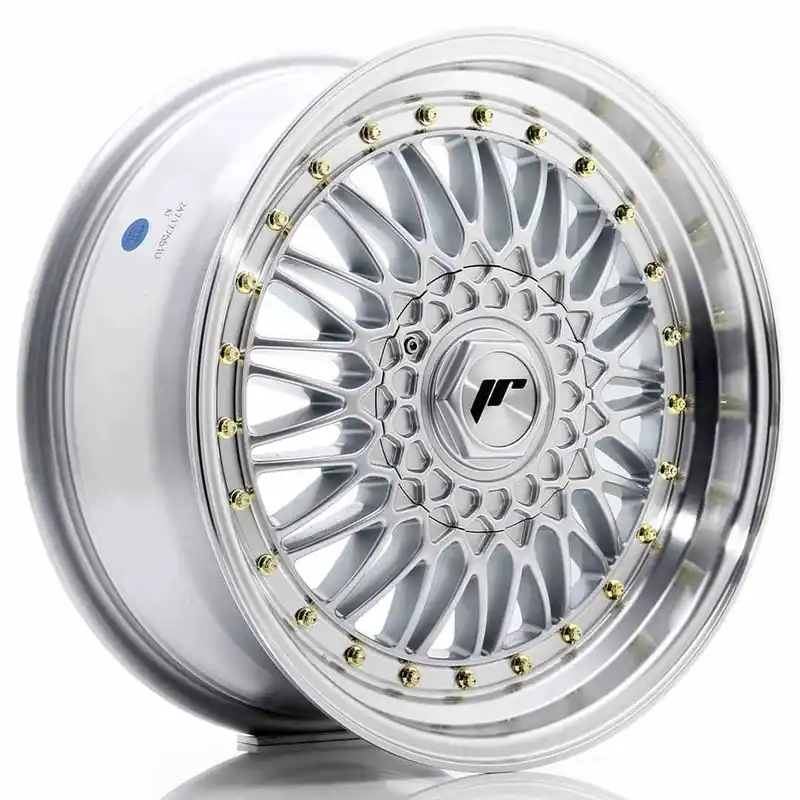 Do wyczerpania zapasów JR Wheels JR9 17x7,5 ET25 5x114/120 Silver w/Machined Lip