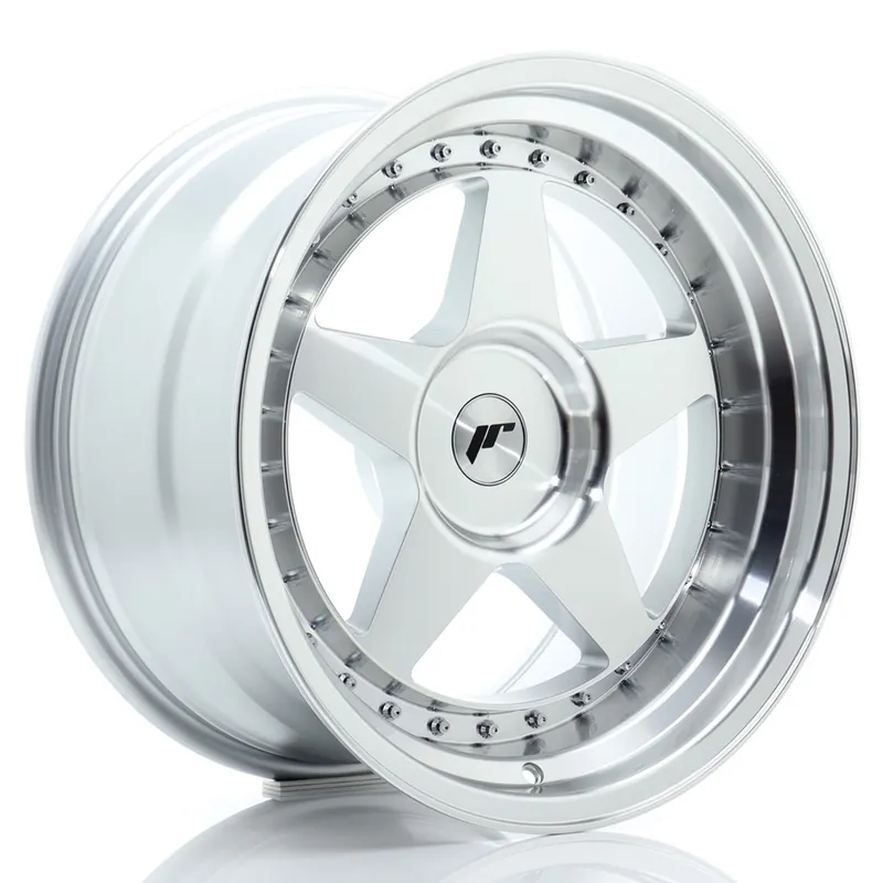 Wyjątkowa oferta JR Wheels JR6 18x10 ET0-25 BLANK Silver Machined Face