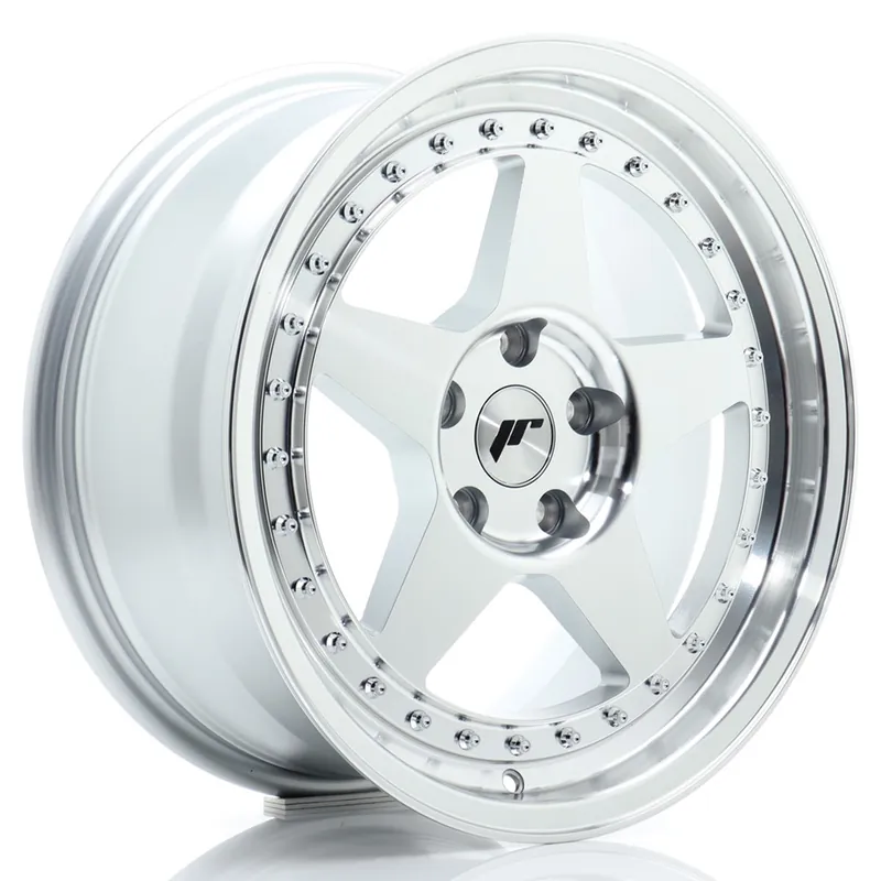 Bestseller JR Wheels JR6 17x8 ET35 5x112 Silver Machined Face