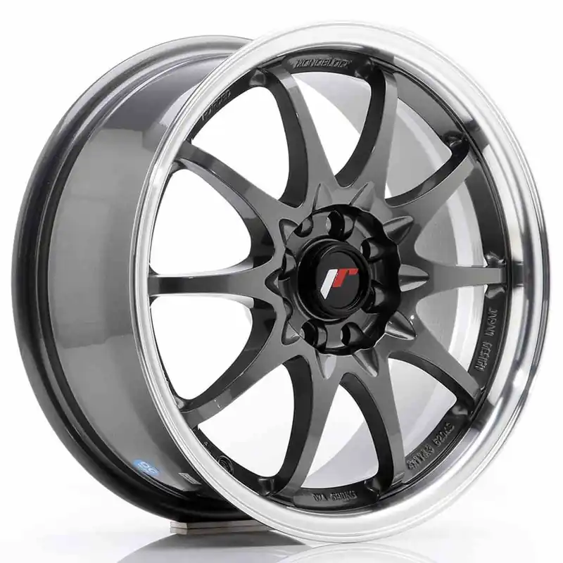 Wybór klientów JR Wheels JR5 16x7 ET30 4x100/108 Gun Metal w/Machined Lip