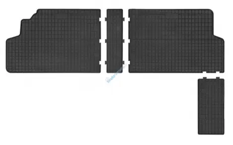 Taniej Dywaniki gumowe Toyota ProAce 2 rząd (2013-2016) FROGUM