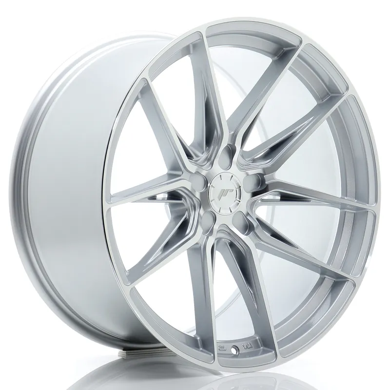 Do wyczerpania zapasów JR Wheels JR44 20x10,5 ET15-42 5H BLANK Silver w/ Machined Face