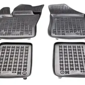 Dywaniki Gumowe Jeep Compas (2017-), korytka, REZAW-PLAST Popularny