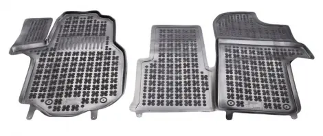 Popularny Dywaniki Gumowe Volkswagen Crafter 2/3 miejscowy (2017-), korytka, REZAW-PLAST