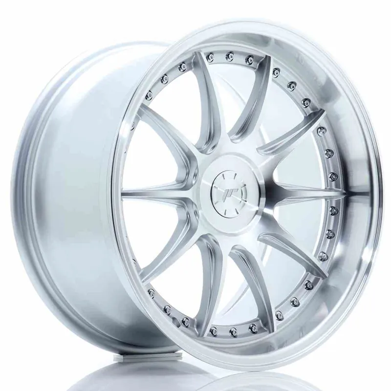 Bezpieczne zakupy JR Wheels JR41 18x9,5 ET15-35 5H BLANK Silver Machined Face