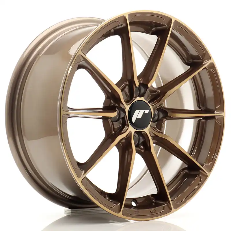 Do wyczerpania zapasów JR Wheels JR37 15x7 ET38 4x100 Platinum Bronze