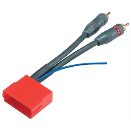 ADAPTER MINI-ISO - 2xRCA (AUDI+VW-06) Promocja