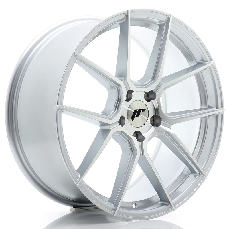 Do wyczerpania zapasów JR Wheels JR30 19x8,5 ET35 5x120 Silver Machined Face