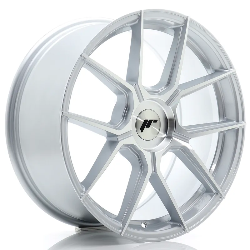 Taniej JR Wheels JR30 18x8 ET20-40 BLANK Silver Machined Face