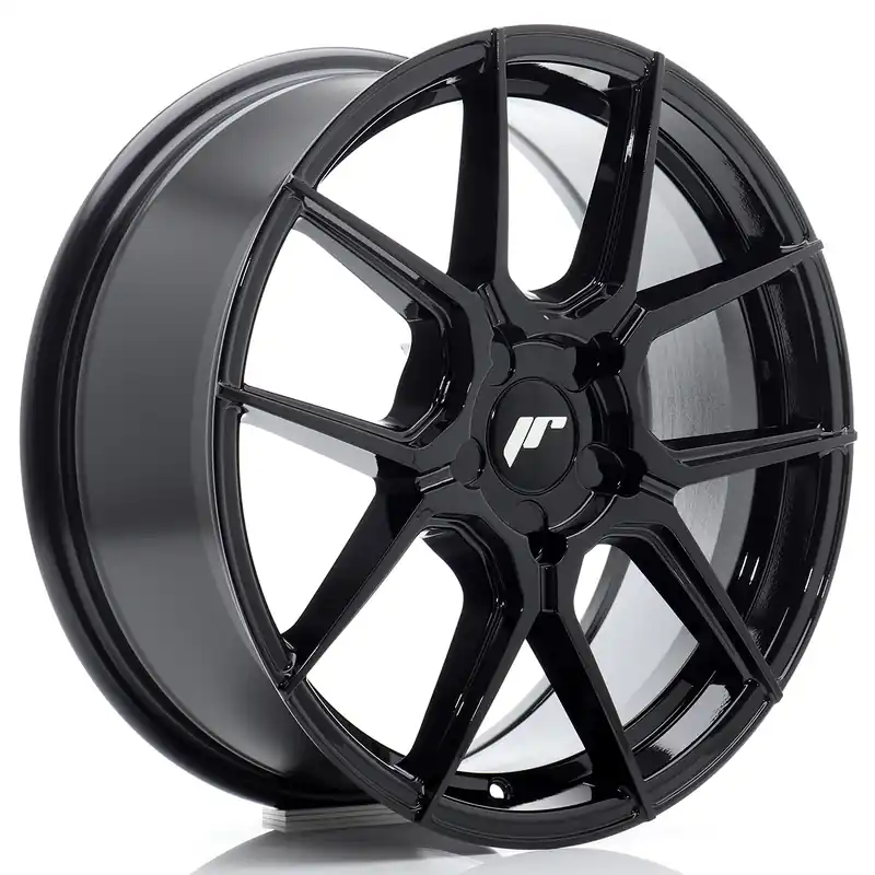 Do wyczerpania zapasów JR Wheels JR30 17x7 ET20-40 5H BLANK Gloss Black