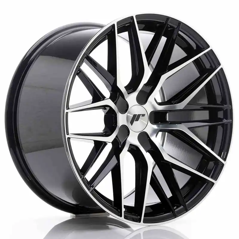 Tylko dziś JR Wheels JR28 19x10,5 ET20-40 5H BLANK Gloss Black Machined Face