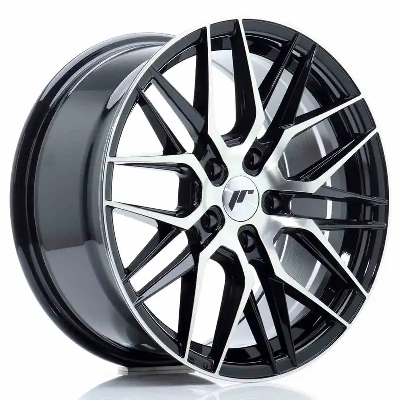 Darmowa dostawa JR Wheels JR28 17x8 ET40 5x112 Gloss Black Machined Face