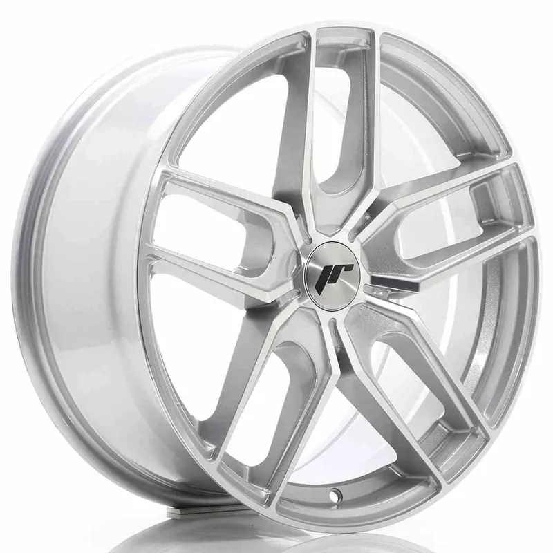 Wyprzedaż JR Wheels JR25 18x8,5 ET20-40 5H BLANK Silver Machined Face