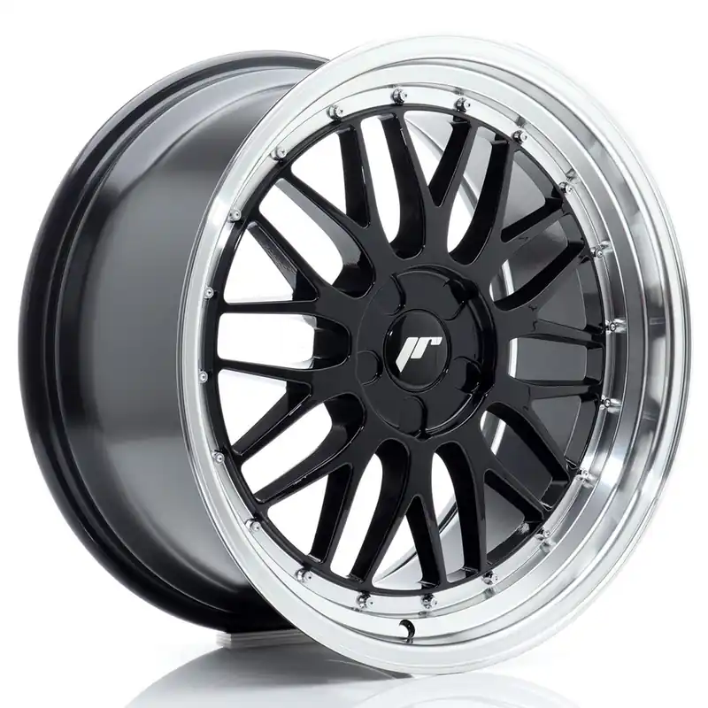 Darmowy zwrot JR Wheels JR23 19x9,5 ET20-45 5H BLANK Gloss Black w/Machined Lip
