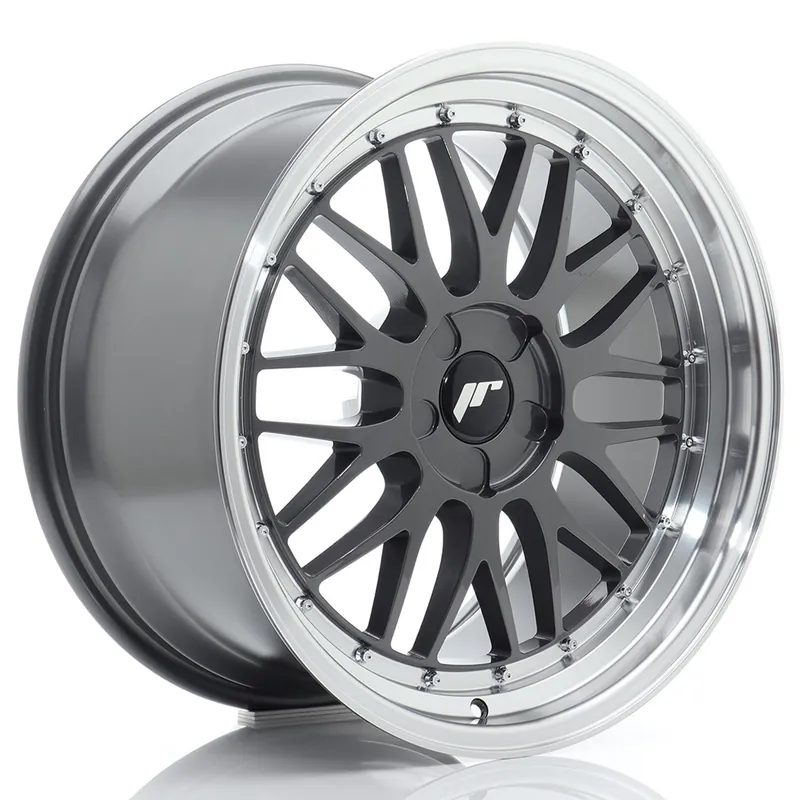 Zamów teraz JR Wheels JR23 19x10 ET20-51 5H BLANK Hyper Gray w/Machined Lip