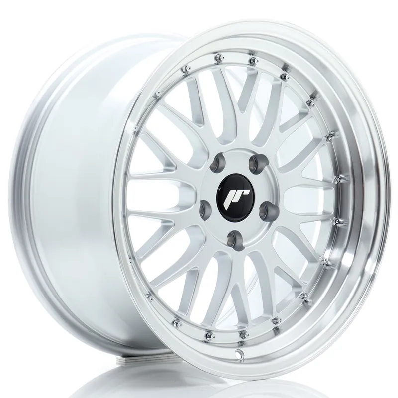 Darmowy zwrot JR Wheels JR23 18x9,5 ET40 5x120 Hyper Silver w/Machined Lip