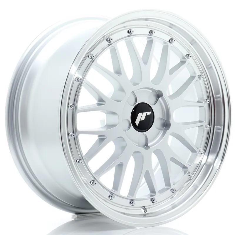 Dostępne od ręki JR Wheels JR23 18x8,5 ET20-48 5H BLANK Hyper Silver w/Machined Lip