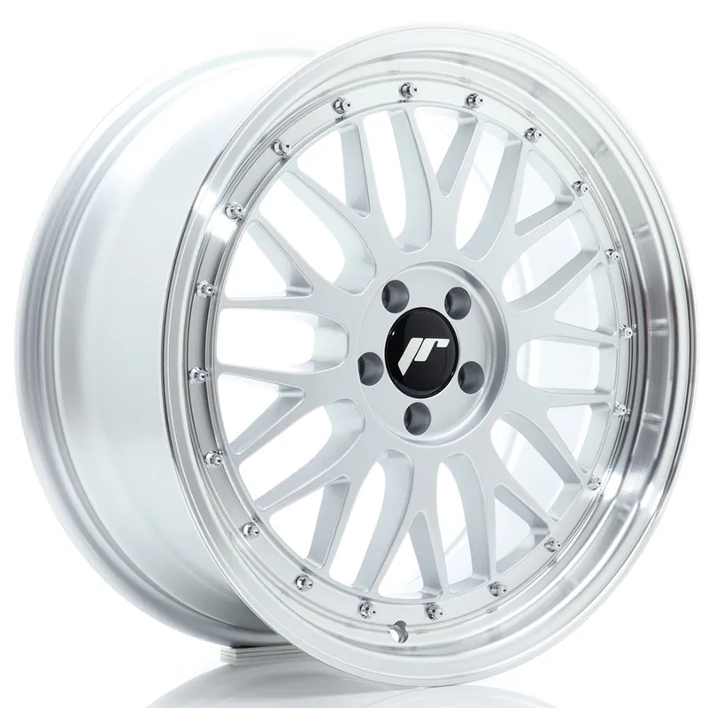 Cena promocyjna JR Wheels JR23 18x8 ET35 5x100 Hyper Silver w/Machined Lip
