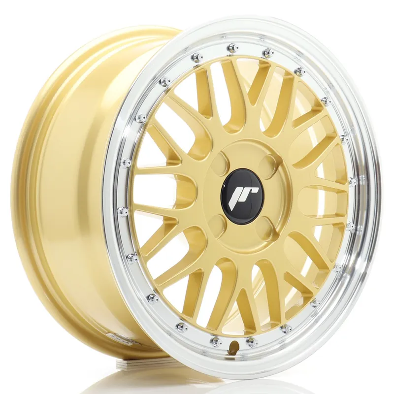 Dodaj do koszyka JR Wheels JR23 16x7 ET20-45 4H BLANK Gold w/Machined Lip
