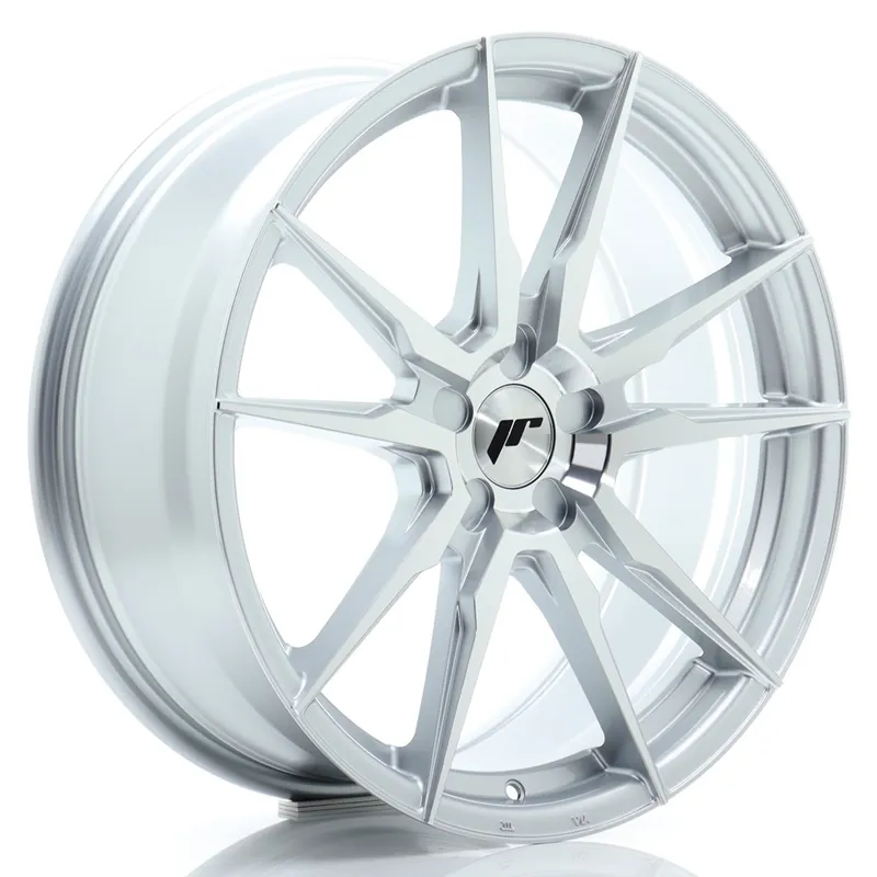 Bezpieczna płatność JR Wheels JR21 19x8 ET20-40 5H BLANK Silver Machined Face
