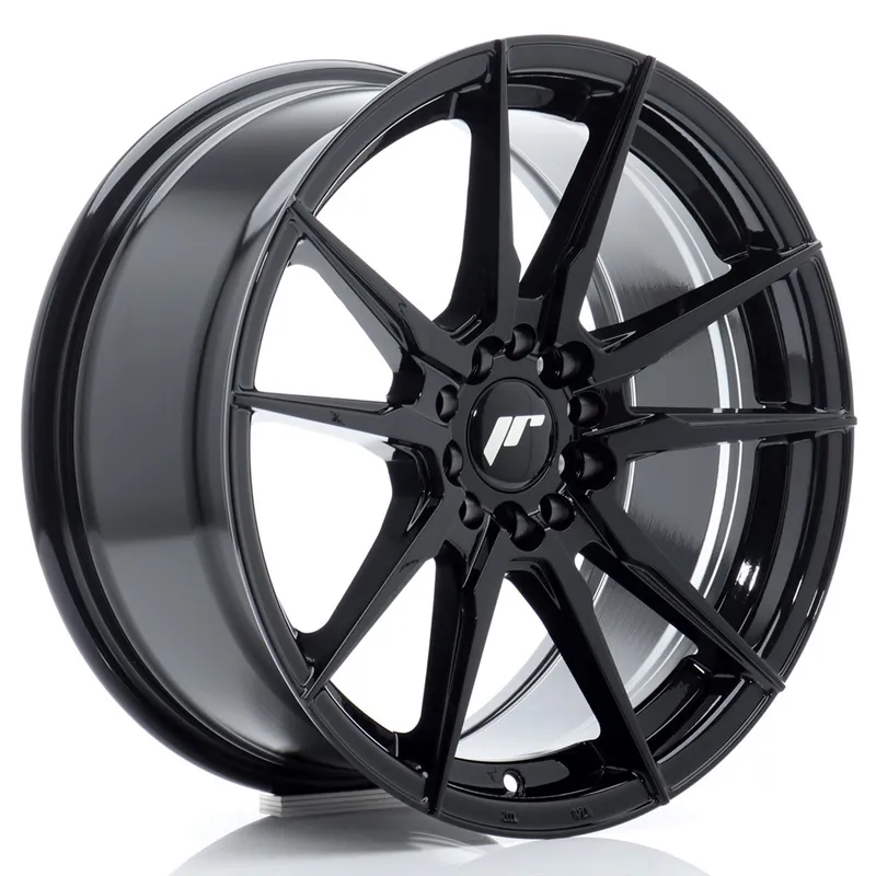 Taniej JR Wheels JR21 17x8 ET35 4x100/114 Gloss Black