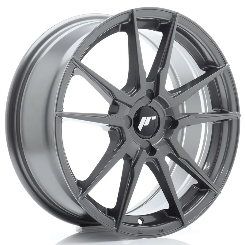 Hit sprzedaży JR Wheels JR21 17x7 ET20-40 4H BLANK Hyper Gray