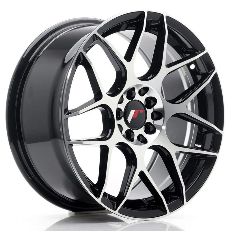 Hit cenowy JR Wheels JR18 17x8 ET35 5x100/114 Black Machined Face