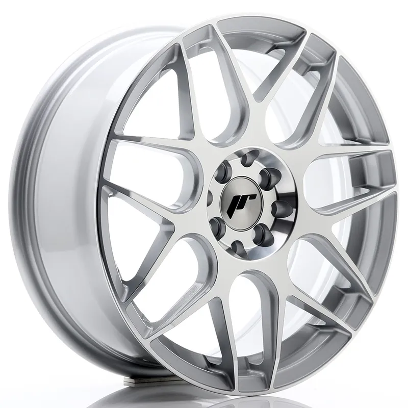 Bestseller JR Wheels JR18 17x7 ET40 4x100 Silver Machined Face