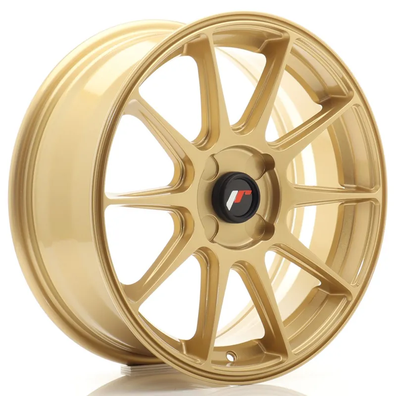 Bestseller JR Wheels JR11 17x7 ET20-38 4H BLANK Gold