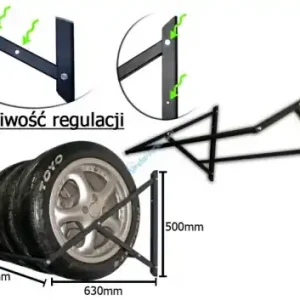 Obramet wieszak na opony S4 Taniej