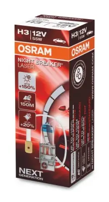 Promocja Żarówka OSRAM Night Breaker Laser +150% H3 12V 55W (1 szt.)