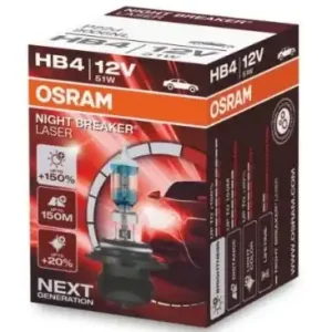 Żarówka OSRAM Night Breaker Laser +150% HB4 12V 51W (1 szt.) Hit sprzedaży