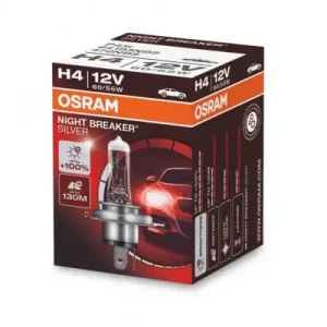 Żarówka OSRAM Night Breaker Silver +100% H4 12V 60/55W (1 szt.) Kup online