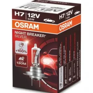 Zniżka Żarówka OSRAM Night Breaker Silver +100% H7 12V 55W (1 szt.)