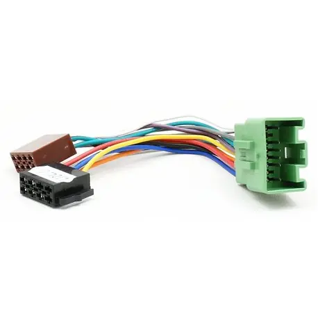 ZŁĄCZE ISO VOLVO (16 PINÓW) ZIELONY- ISO Darmowy zwrot