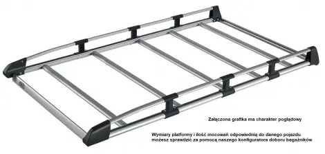 Wyjątkowa oferta Cruz platforma bagażowa Evo Rack Alu Module 370x170 A37-170 912-654
