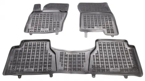 Dywaniki Gumowe Mercedes X-klasa (2017-), korytka, REZAW-PLAST Wysoka jakość