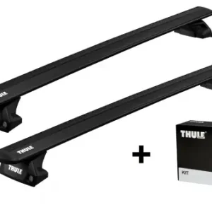 THULE stopy EVO 7106 + belki WingBar EVO czarne + KIT dopasowujący Cena promocyjna