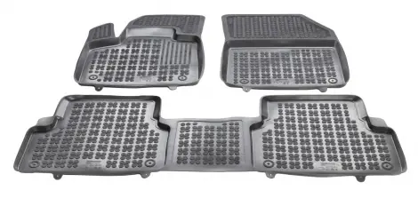 Dywaniki Gumowe Citroen C5 Aircross (2017-), korytka, REZAW-PLAST Promocja