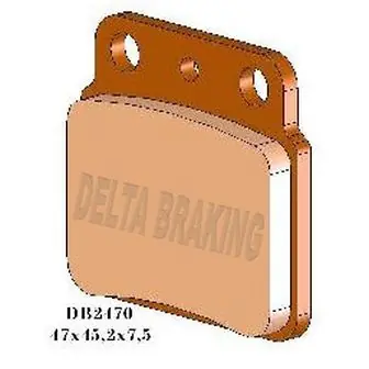 Klocki hamulcowe Arctic Cat Kawasaki Suzuki DB2470OR-D Łatwy zwrot