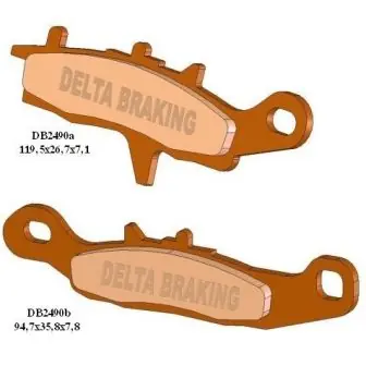 Tani Klocki hamulcowe przód Kawasaki KFX700 Suzuki 700 Twin Peaks DB2490OR-D